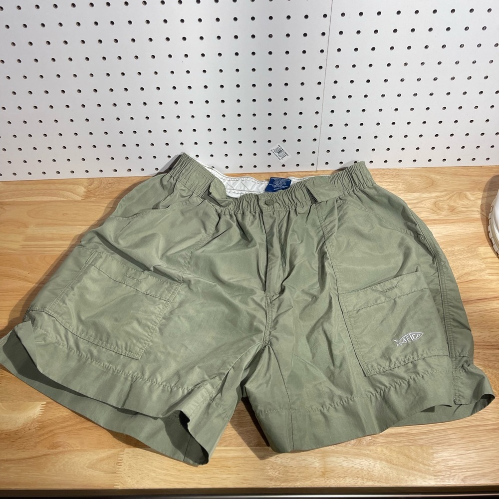 AFTCO Sage Green Men's Athletic Shorts
